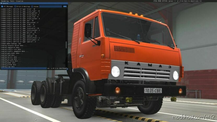 ETS2 Kamaz Truck Mod: 5410 Legend V7.0 1.47 (Featured)