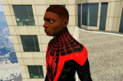 GTA 5 Player Mod: Miles Morales Deluxe Addon PED (Image #3)