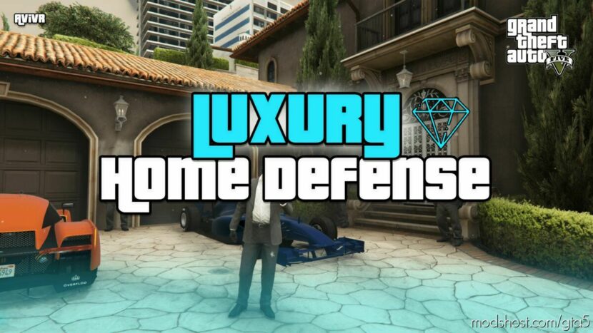 GTA 5 Script Mod: Luxury Home Defense Controller Supported (Featured)