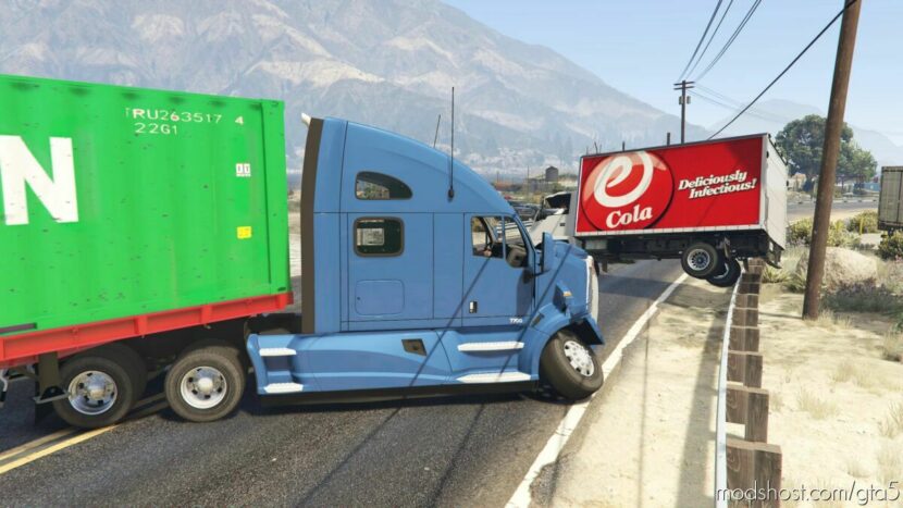 GTA 5 Mod: Real Damage For Truck (Featured)