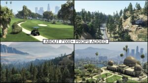 GTA 5 Mod: GTA V Remastered: Enhanced Add-On | Ymap | Lods | OIV | SP | Fivem V4.3 (Image #2)