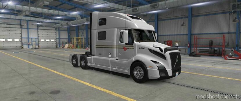 ATS Volvo Mod: 2018 Volvo 860 Skin 1.47 (Featured)