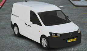 GTA 5 Volkswagen Vehicle Mod: Caddy 2021 Cargo Lowpoly Beta (Image #2)