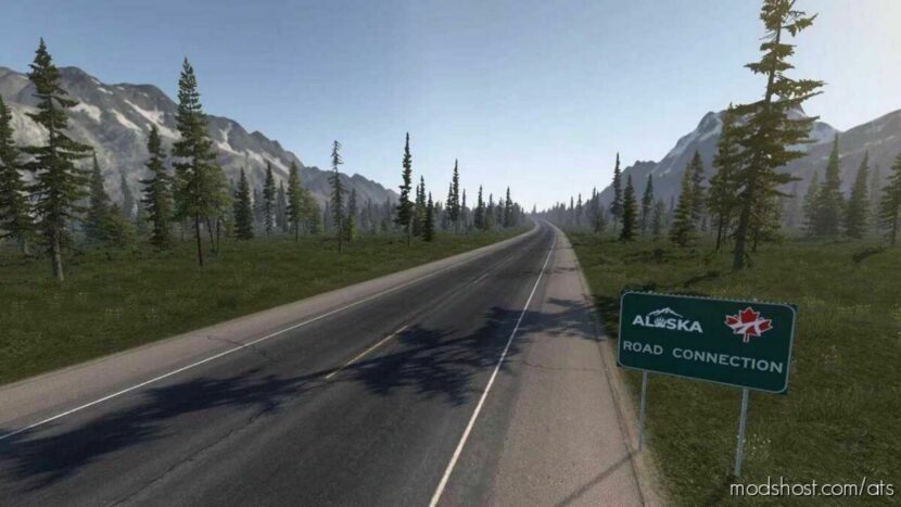 ATS ProMods Map Mod: Alaska North To The Future – Promods Connection V0.16.2 (Featured)