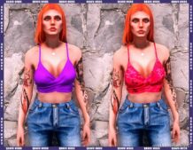 GTA 5 Player Mod: Jeny TOP For MP Female (Image #2)