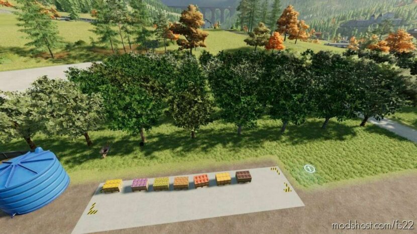 FS22 Placeable Mod: Fruit Orchard V2.1 (Featured)