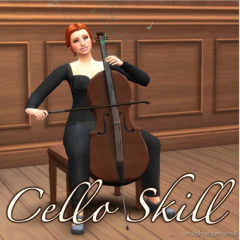 Sims 4 Mod: Cello Skill (Featured)