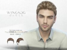 Sims 4 Male Mod: Wings ES0513 The Capable Short Hair (Featured)