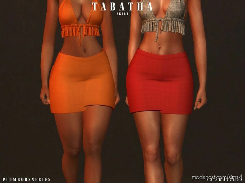 Sims 4 Everyday Clothes Mod: Tabatha | Skirt (Featured)