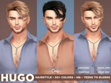 Sims 4 Male Mod: Hugo Hairstyle (Featured)