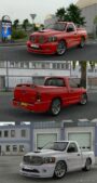 ETS2 Dodge Car Mod: RAM SRT-10 2006 V3.4 1.47 (Featured)