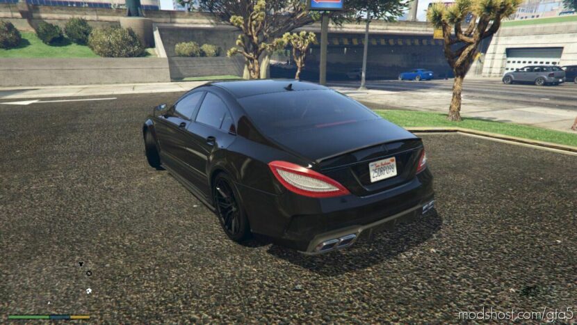 GTA 5 Mercedes-Benz Vehicle Mod: Mercedes Benz CLS63 AMG Mafia (Featured)