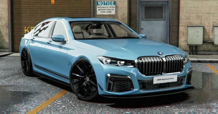 GTA 5 BMW Vehicle Mod: 2021 BMW 7 Series (Featured)