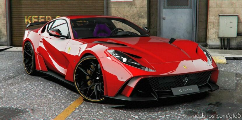 GTA 5 Ferrari Vehicle Mod: 812 N-Largo (Featured)