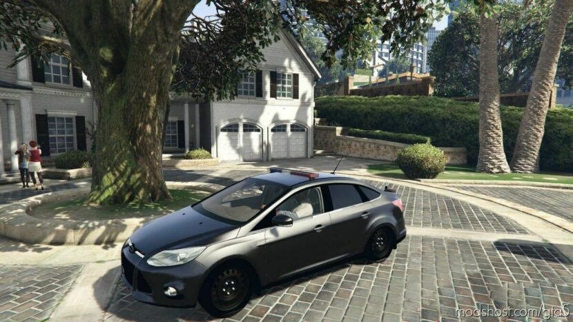 GTA 5 Ford Vehicle Mod: Focus 3 Police (Featured)