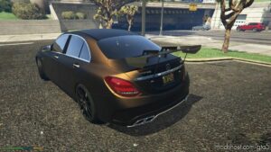 GTA 5 Mercedes-Benz Vehicle Mod: C63S AMG (Image #2)