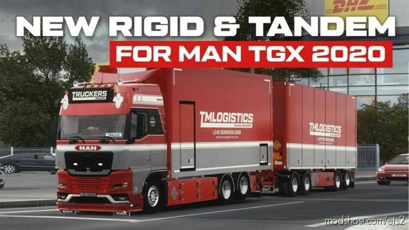 ETS2 MAN Part Mod: TGX 2020 Rigid Chassis Addon (Featured)