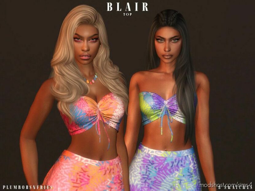 Sims 4 Adult Clothes Mod: Blair TOP (Featured)