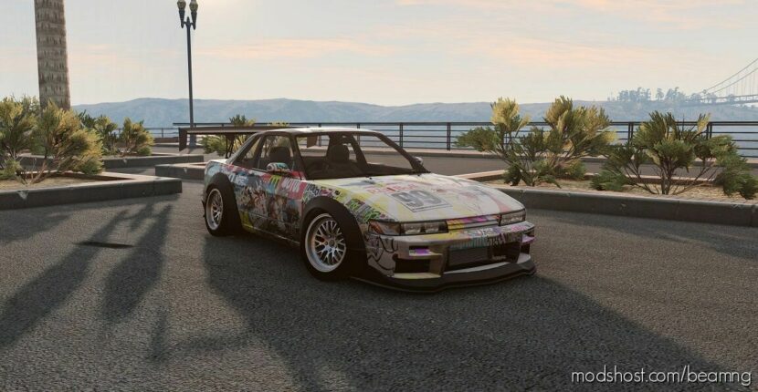 BeamNG Nissan Car Mod: Silvia S13 0.28 (Featured)