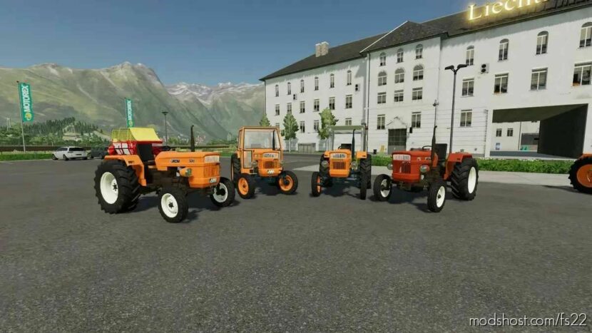 FS22 Fiat Tractor Mod: 420, 450, 480, 500, 540, 640/DT (Featured)