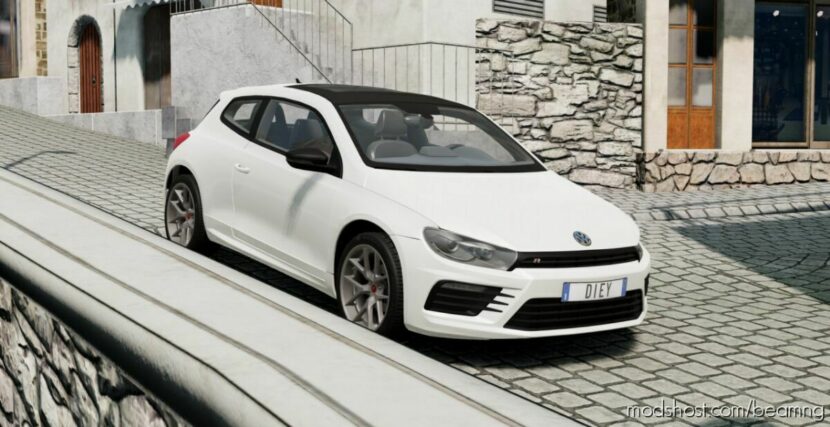 BeamNG Volkswagen Car Mod: Scirocco V1.1 0.28 (Featured)