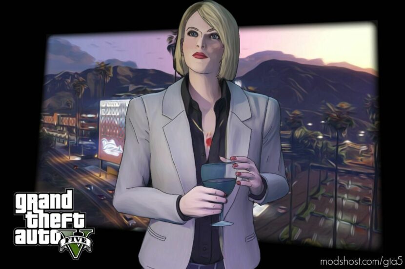 GTA 5 Player Mod: Agatha Baker (Menyoo) (Featured)