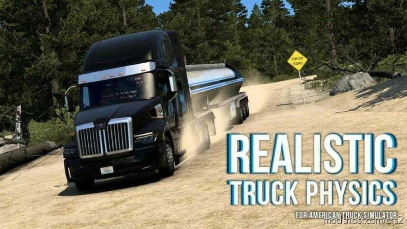 ETS2 Physics Mod: Realistic Truck Physics Mod V9.0.3 (Featured)