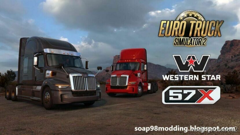 ETS2 Western Star Truck Mod: 57X By Soap98 V1.5.1 1.47 (Featured)