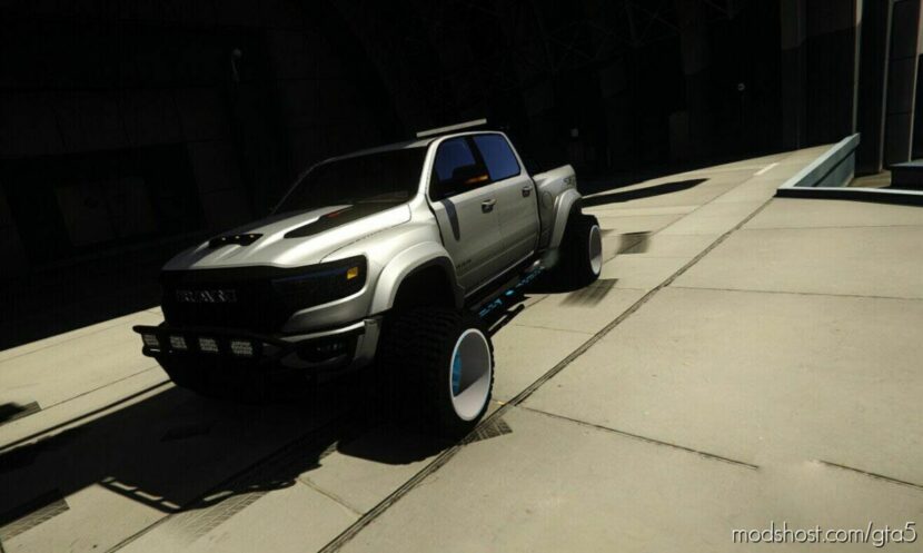 GTA 5 Dodge Vehicle Mod: 2019 Dodge RAM TRX (Featured)