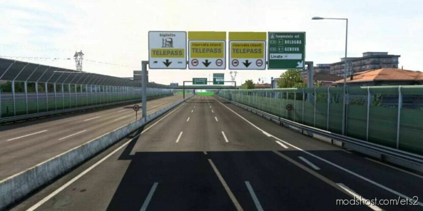 ETS2 ProMods Map Mod: Italy Sign Rework - Promods Addon V2.5 (Featured)