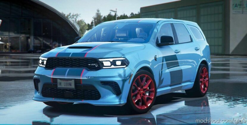 GTA 5 Dodge Vehicle Mod: 2021 Dodge Hellcat Durango 6 Seat (Featured)