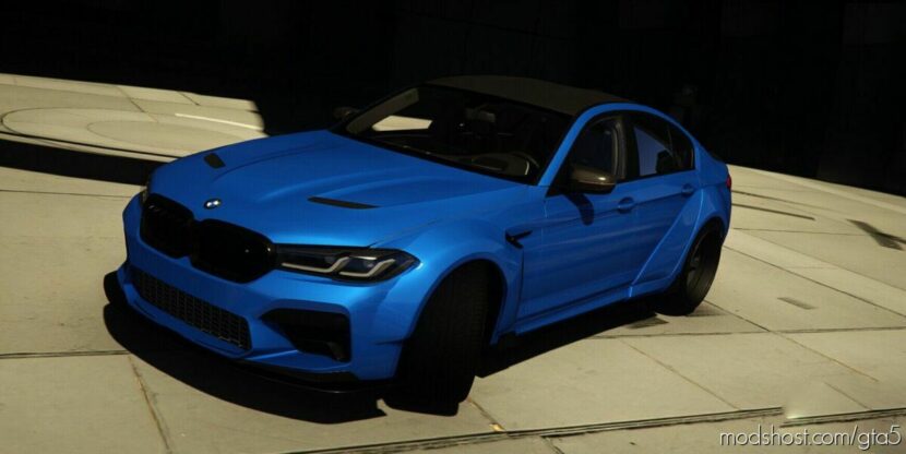 GTA 5 BMW Vehicle Mod: 2022 BMW M5 Competition (Featured)