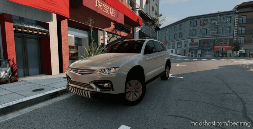 BeamNG Car Mod: Geely Atlas (Featured)