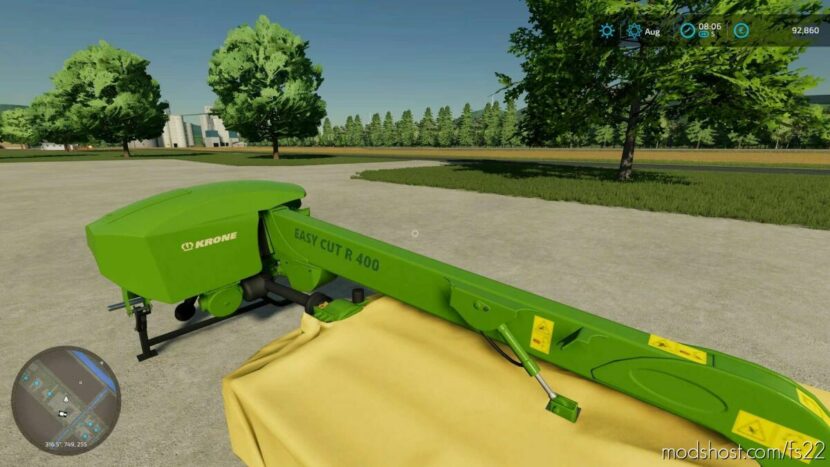 FS22 Krone Mower Mod: Faucheuse Krone (Featured)