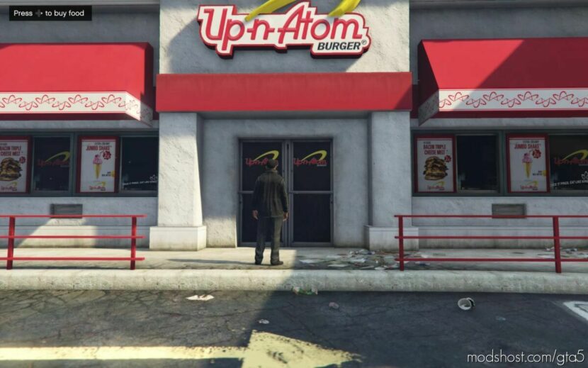 GTA 5 Script Mod: Restaurants (With A Small Cutscene) (Featured)