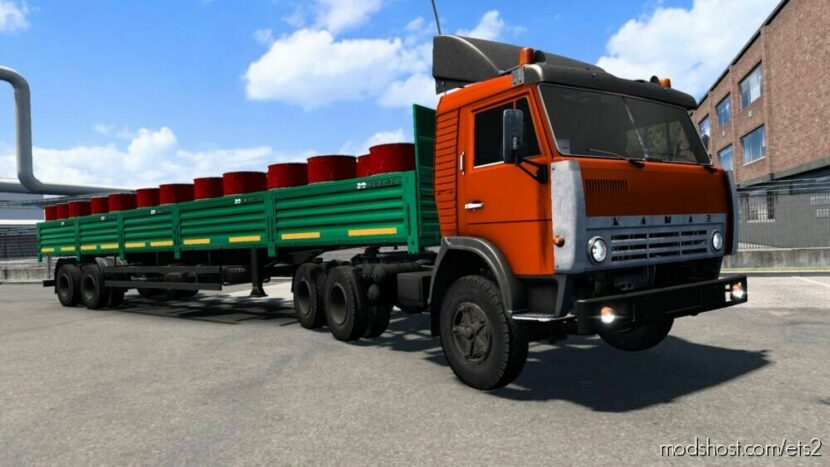 ETS2 Kamaz Truck Mod: 5410 HQ V2.7 1.47 (Featured)