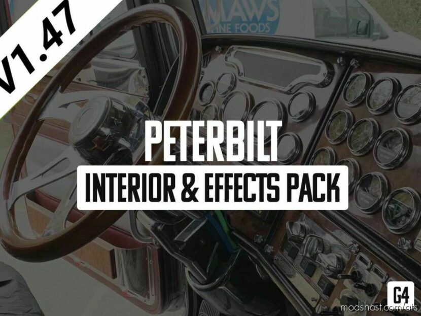 ATS Peterbilt Mod: Interior & Effect Sound Pack 1.47 (Featured)