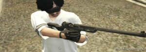 GTA 5 Weapon Mod: Desert Eagle Long Barrel Replace/Fivem Animated V1.2 (Image #2)