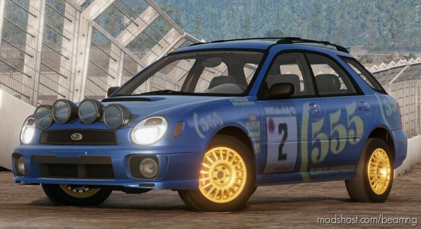 BeamNG Subaru Car Mod: Impreza Wagon (Featured)