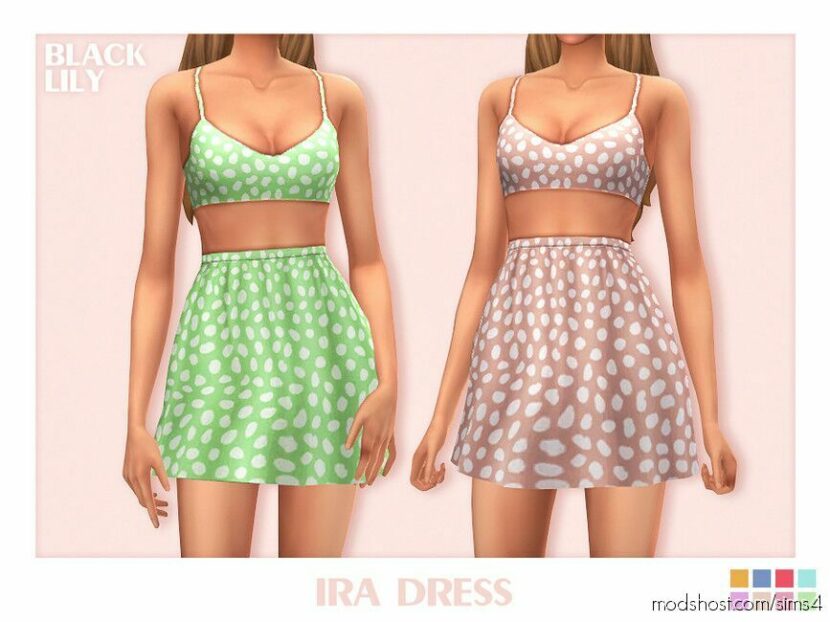 Sims 4 Everyday Clothes Mod: IRA Dress (Featured)