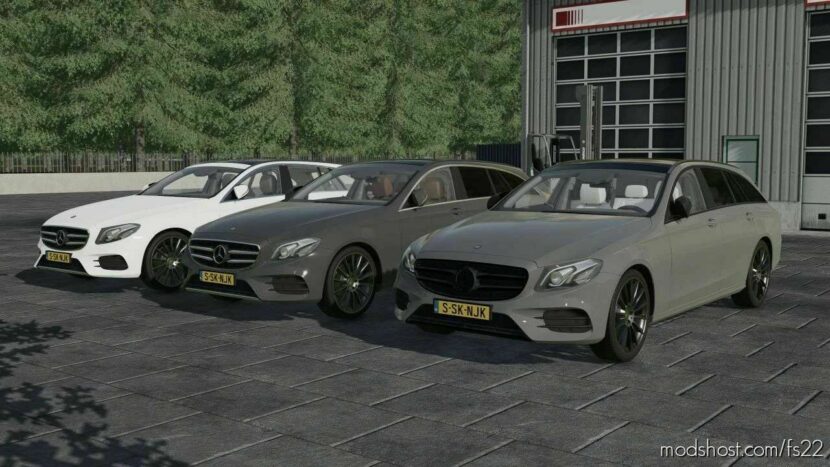 FS22 Mercedes-Benz Car Mod: E Class Estate (Featured)