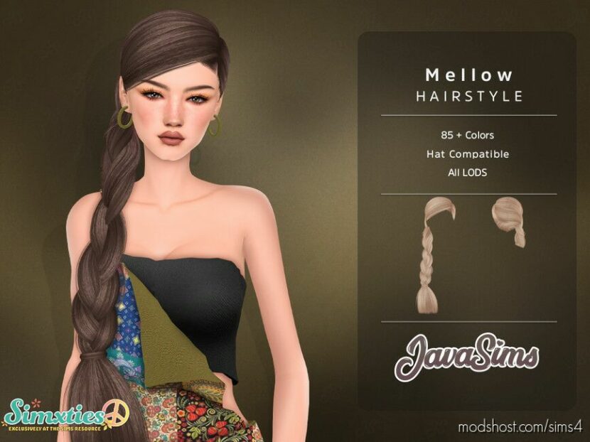 Sims 4 Female Mod: Simxties Twiggy Hairstyle (Featured)