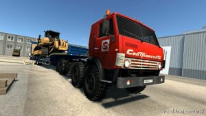 ETS2 Kamaz Truck Mod: 4410-6450 1.47 (Featured)