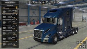 ATS Volvo Part Mod: VNL 2018 I-Shift Improved Transmissions V2.1 (Featured)