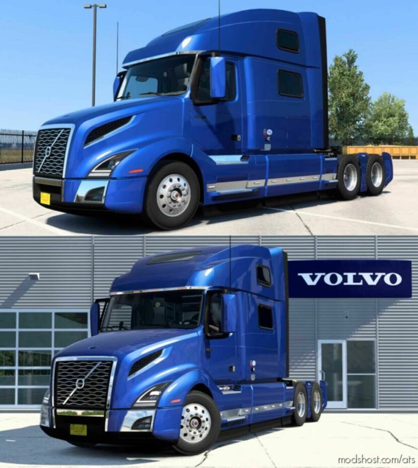 ATS Volvo Truck Mod: SCS Volvo VNL 2018 Unofficial Update V1.0.3 (Featured)