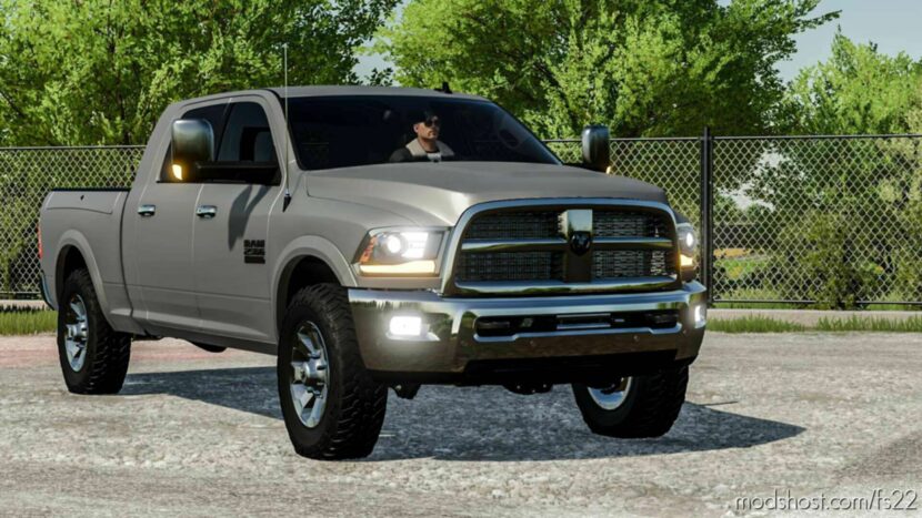 FS22 Dodge Car Mod: RAM 2500 2018 (Featured)