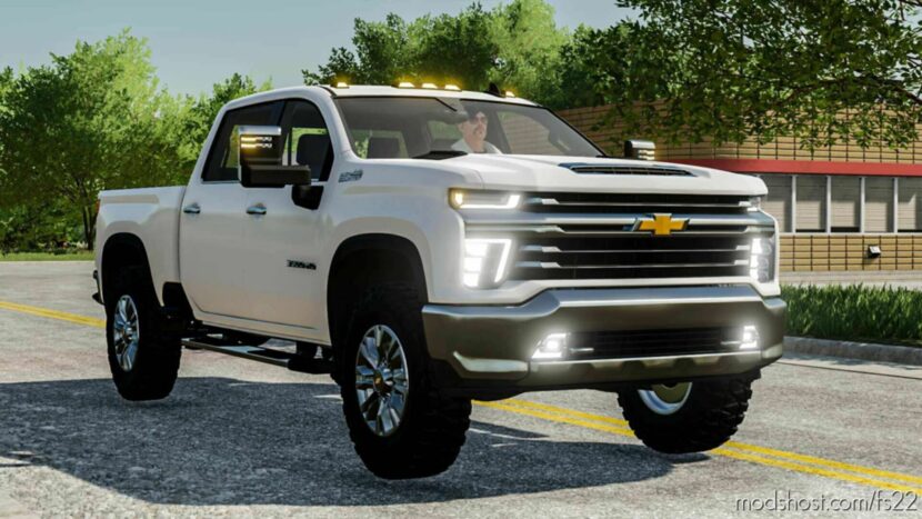 FS22 Chevrolet Car Mod: Silverado 2020 (Featured)