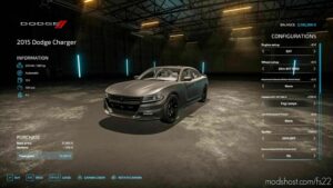 FS22 Dodge Car Mod: Charger V2.0 (Image #2)