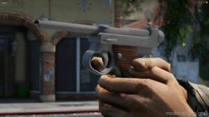 GTA 5 Weapon Mod: Nambu Pistol (Type 14) (Image #2)