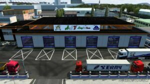 ETS2 Mod: Skin BIG GARAGE A.V.S. Logistica By Maury79 1.47 (Image #3)